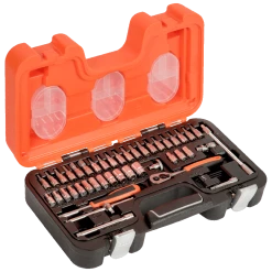 Bahco Værktøjskasse Med 1/4" Topnøgle Og Toppe