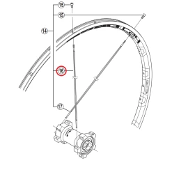Shimano WH-RS80 C24 Eger Højre + Venstre