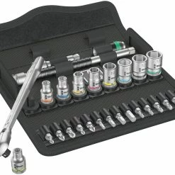 Wera Zyklop 1/4" Skraldenøglesæt 28 Dele