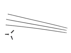 Zipp Sapim CX Ray Eger Straightpull 272 Mm Sort