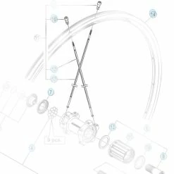 Eger Til Shimano WH-RS21 CL- R 304 Mm