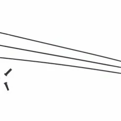 Zipp CX Ray Eger 246 Mm Lige Sort 3 Stk.